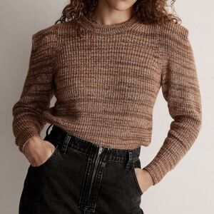 Madewell Space Dyed Prentiss Pullover Sweater